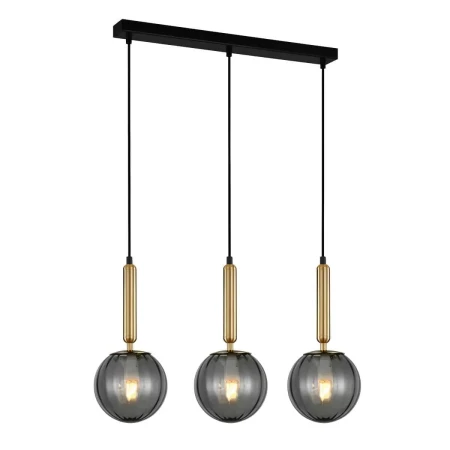 Lampa nad stół wisząca nowoczesna Ravena PND-2324-3L BRO+SG mosiężny – Italux